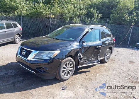 2014 Nissan Pathfinder Platinum/S/Sl/Sv z USA, uszkodzony, nr VIN 5N1AR2MM3EC670341